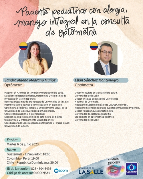 Imagen de Actualidad en salud visual; Conferencias Ophtha | Estilos de vida y manejo de superficie ocular